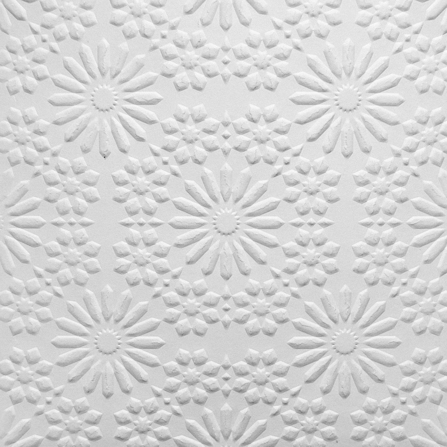 Square Frame with Flower Pattern