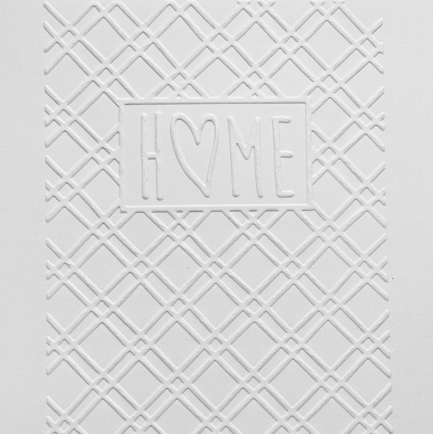 Home with Diagonal Pattern