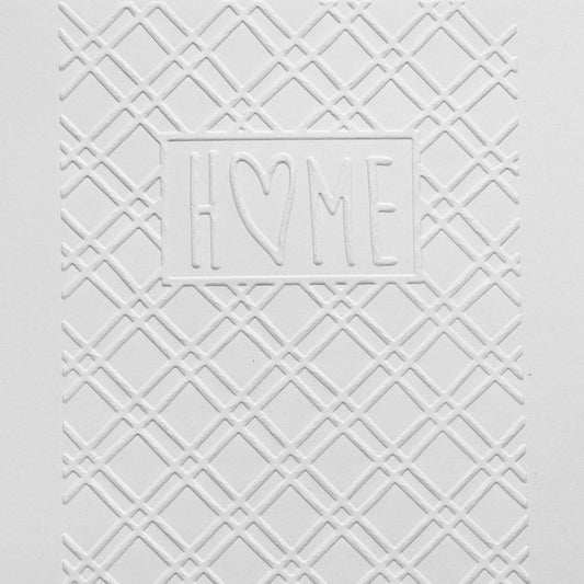 Home with Diagonal Pattern